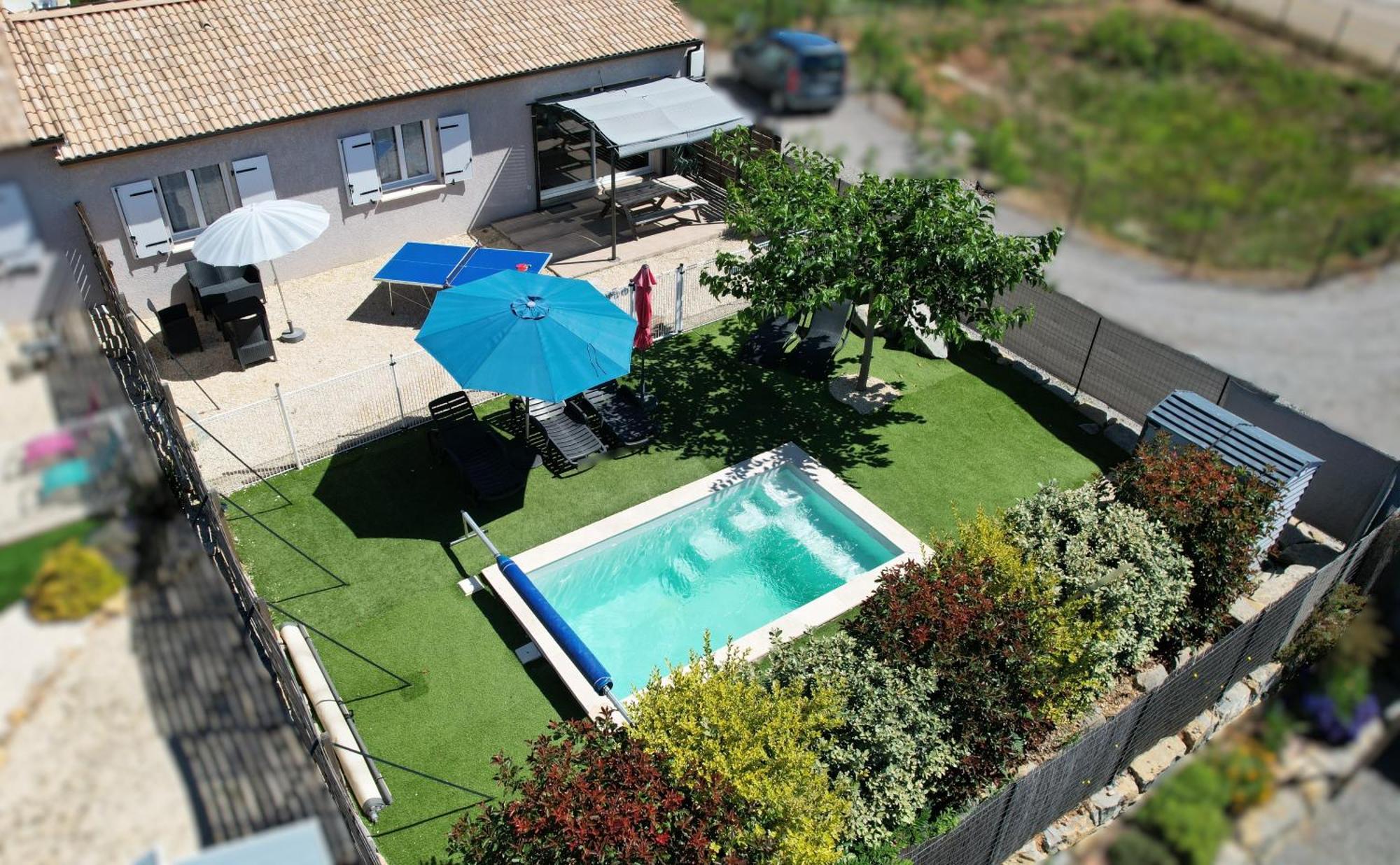 En Ardeche, Gite L'Odyssee Climatise Avec Sa Piscine Privee Et Chauffee Joyeuse Exterior foto